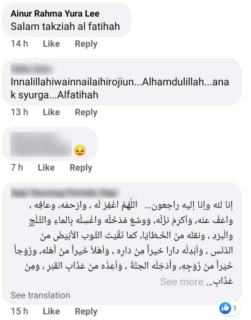 Luluh Hati Penantian 9 Bulan,  Zuriat Sulung Hanya Dipinjamkan Cuma 3 Hari..