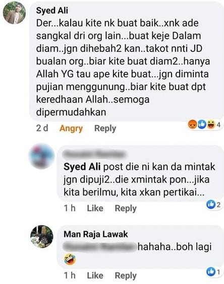 “Kalau Buat Baik, Jangan Hebahkan” – Ali Puteh Risau Man Hanyut Dengan Pujian?