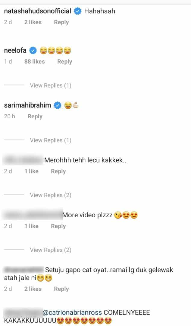 [VIDEO] Artis Lain Busy Bertekak, Catriona Ross Pula Buat Perangai ‘Gila’ Di IG