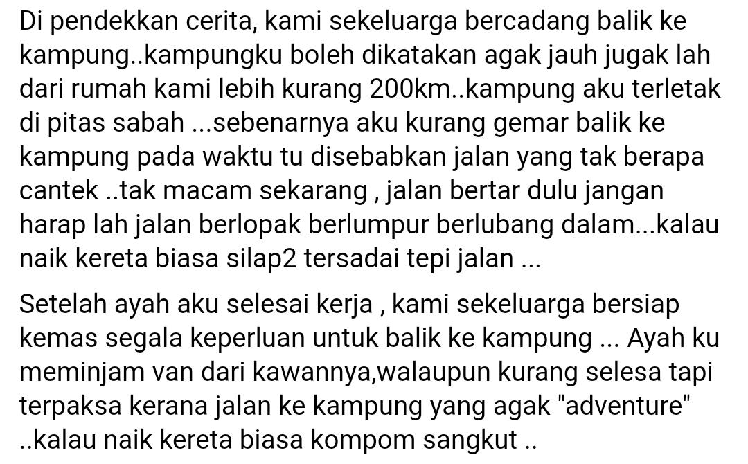Lelaki Panik Keluarga Dikejar Penanggal, Rupanya ‘Ikan Tongkol’ Menjadi Punca..