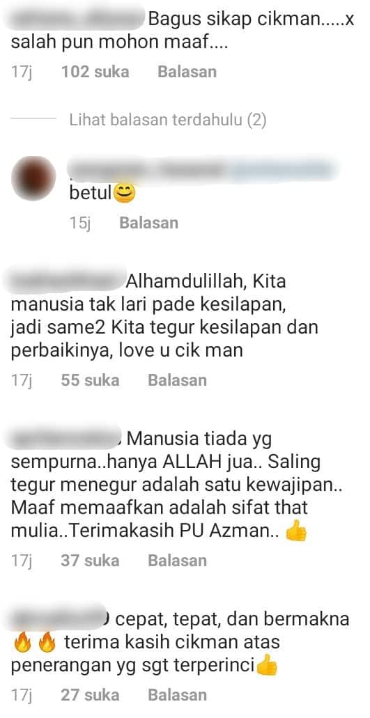 [VIDEO] Salah Cakap Masa Dakwah Isu Poligami, Netizen Puji PU Azman Minta Maaf