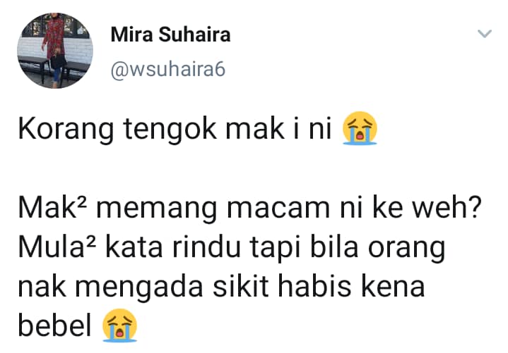 Mak Luah Rasa Rindu Sebab Berjauhan, Sekali Anak ‘Terciduk’ Bila Cuba Bermanja