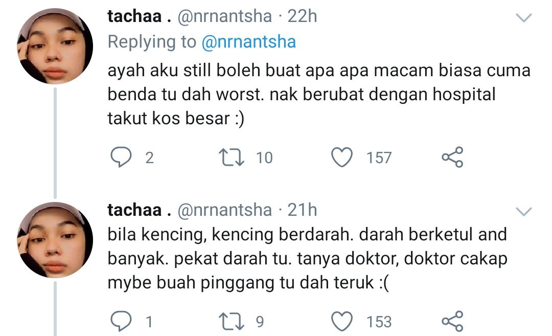“Aku Tak Sanggup Nak Rasa Kehilangan Lagi” -Gadis Buntu Kos Rawatan Ayah Tinggi