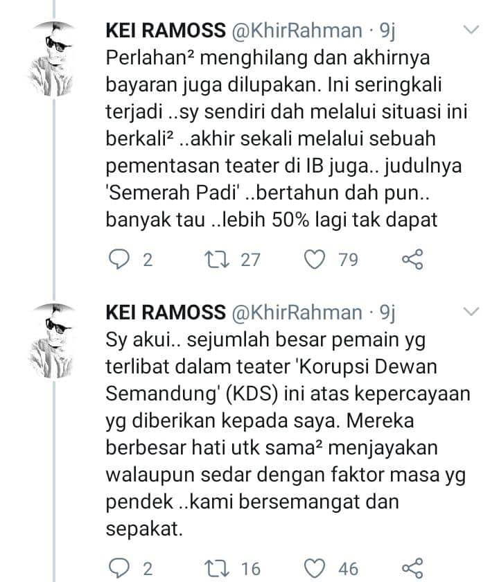 Bertegas Takkan Lari Dari Langsai Hutang, Kini Kak Ogy ‘Blocked’ Ramai Orang