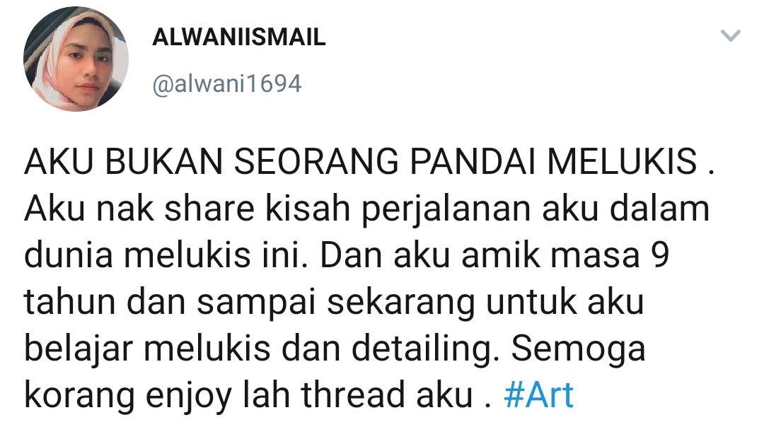 Tekad 9 Tahun Dalami Ilmu Seni, Ternyata Hasil Tangan Gadis Ini Cukup Sempurna