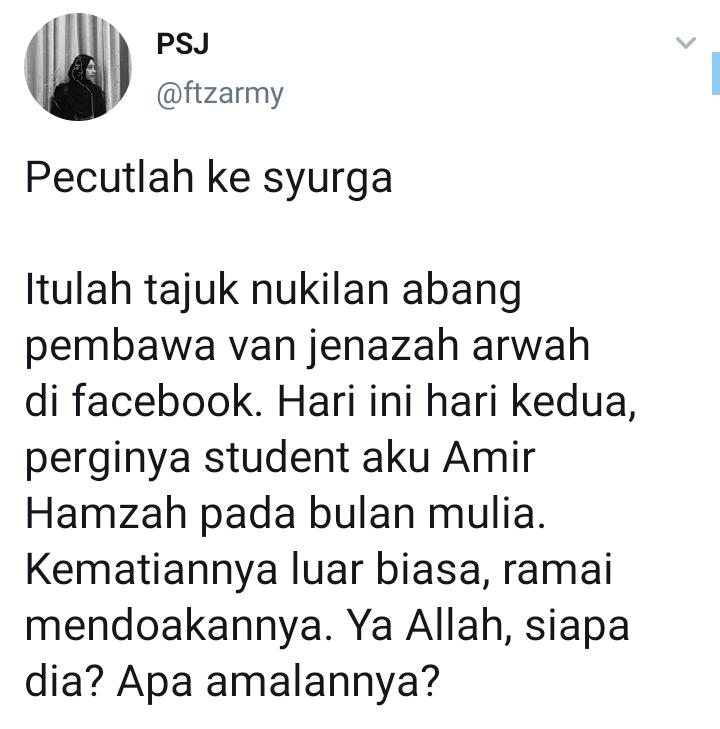 “Kematiannya Sungguh Luar Biasa” – Guru Luah Murid Titip Surat Sebelum ‘Pergi’
