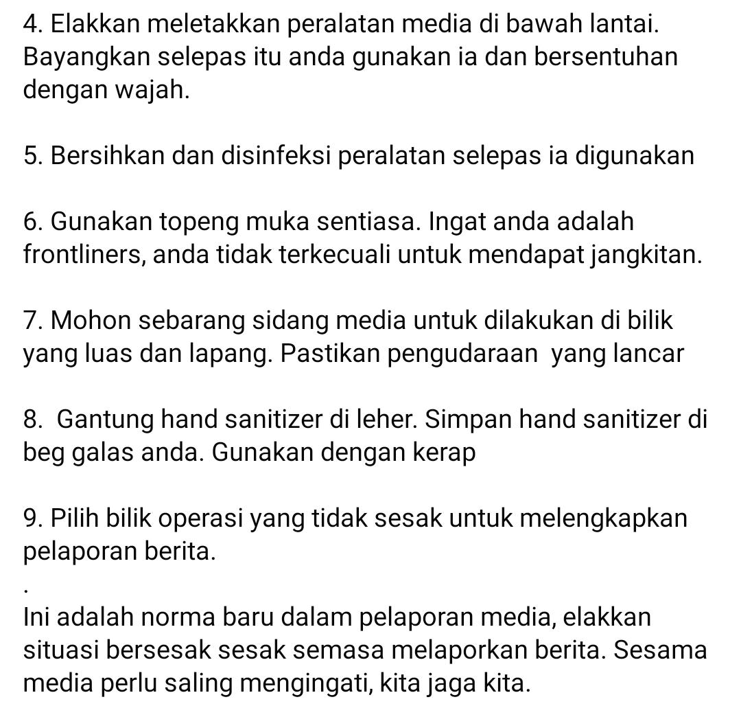Buat Liputan Tapi Tak Jaga Jarak Sosial, Doktor Khuatir Wujud Kluster Wartawan