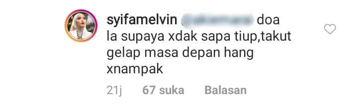 [FOTO] Solekan Dikatakan Tebal Macam ‘Bumi Jerebu’, Peminat Backup Syifa Melvin