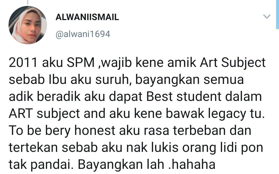 Tekad 9 Tahun Dalami Ilmu Seni, Ternyata Hasil Tangan Gadis Ini Cukup Sempurna