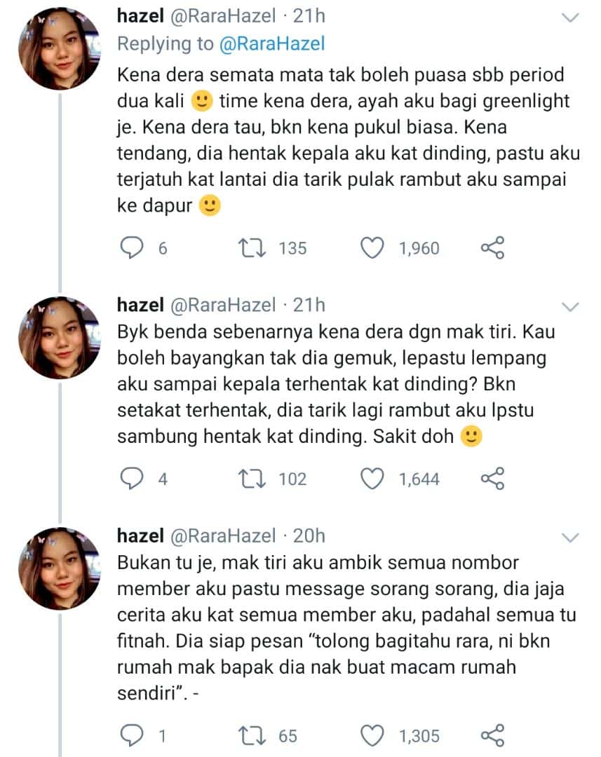 Genap 6 Tahun Dihalau Keluar, Gadis Dedah Kisah ‘Ngeri’ Duduk Bersama Mak Tiri