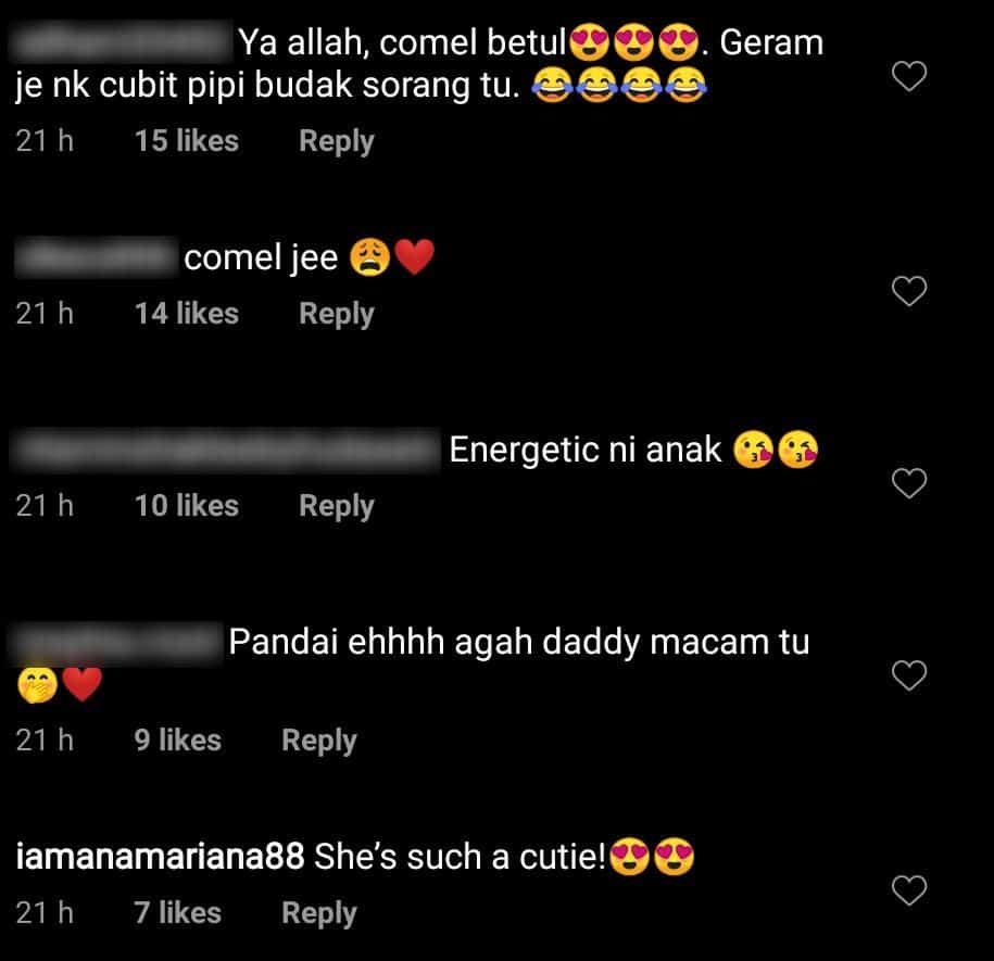 [VIDEO] Teruja Tengok Muka Sendiri, Gelagat Comel Alisa Buat Hairul Naik Geram