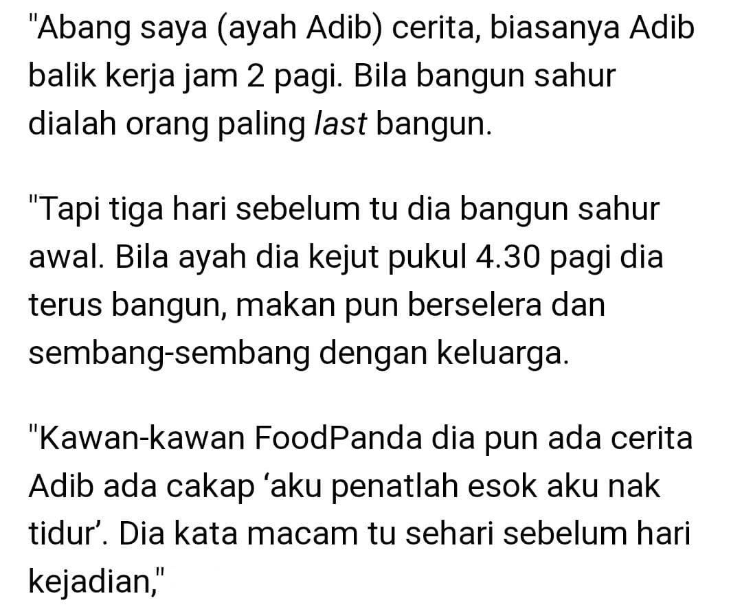 “Penatlah Esok Nak Tidur” – Rider Tunjuk Perangai Pelik Rupanya Petanda ‘Ajal’