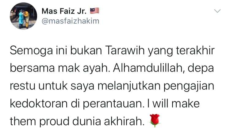 Ditawarkan Sambung PhD Luar Negara, Anak Nekad Balas Jasa Ibu Hidap Kanser