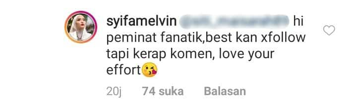 [FOTO] Solekan Dikatakan Tebal Macam ‘Bumi Jerebu’, Peminat Backup Syifa Melvin