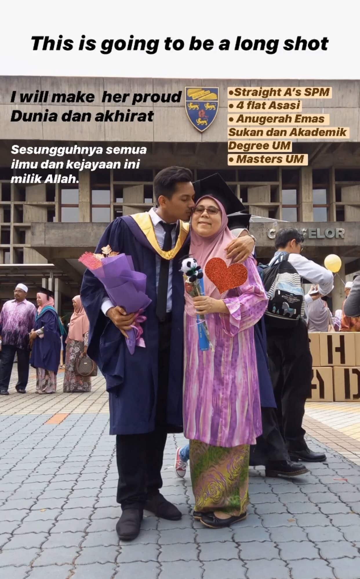 Ditawarkan Sambung PhD Luar Negara, Anak Nekad Balas Jasa Ibu Hidap Kanser