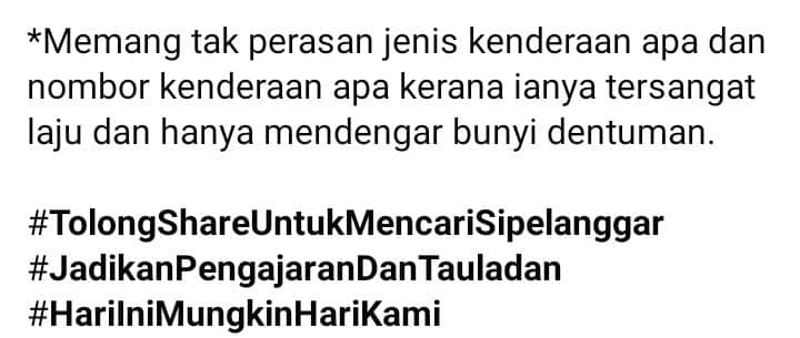 Anak 3 Tahun Terpelanting Keluar, Bapa Luah Syukur 4 Sekeluarga Masih Selamat