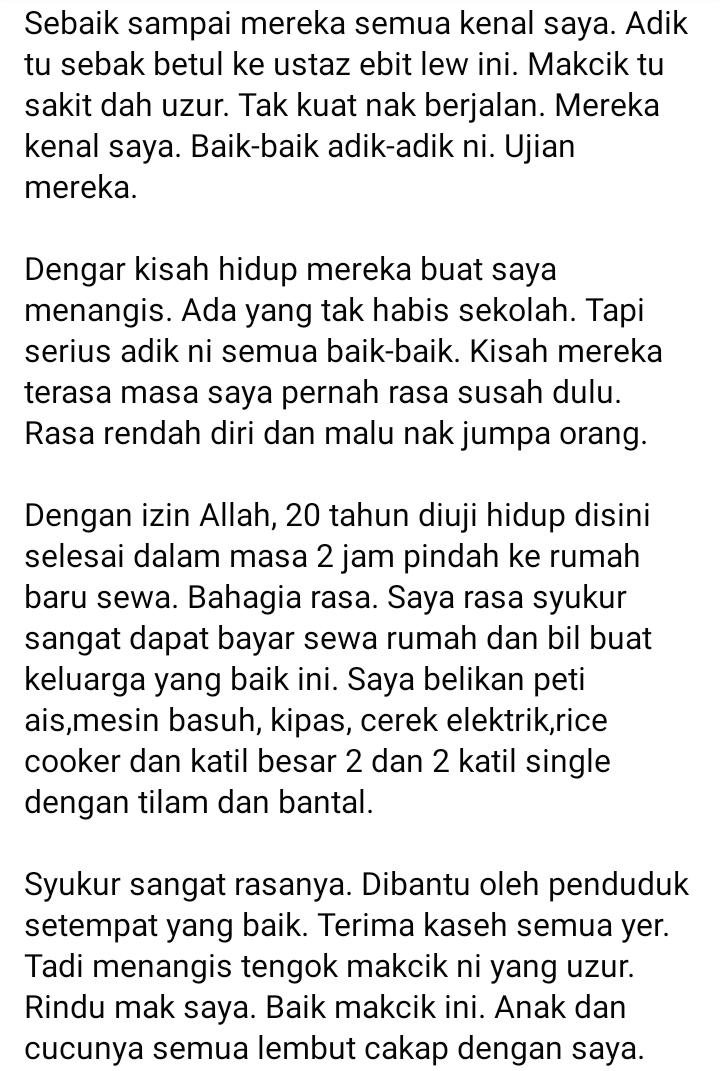 20 Tahun Hidup Di Tapak Pembuangan Sampah, Ebit Lew Sebak Kisah Warga Emas Daif