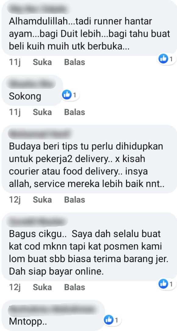 Mulia Sedekah Bulan Ramadan, Guru Ajak Hulur ‘Duit Raya’ Untuk Abang Posmen