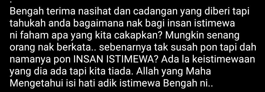 ‘Cik Pia’ Disuruh Menutup Aurat, Bengah Terkilan Ditegur Tak Tahu Nak Mendidik