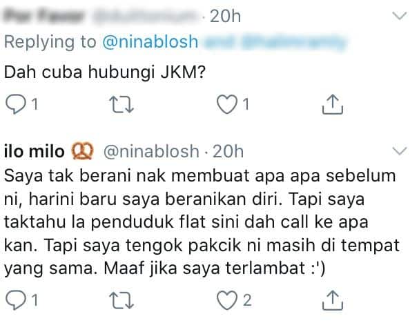 Tak Ada Siapa Berani Dekat, Pak Cik Tua Hidup Daif Setahun Lebih Di Parking PPR