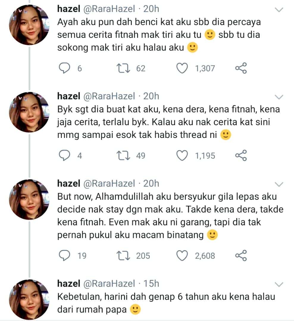 Genap 6 Tahun Dihalau Keluar, Gadis Dedah Kisah ‘Ngeri’ Duduk Bersama Mak Tiri