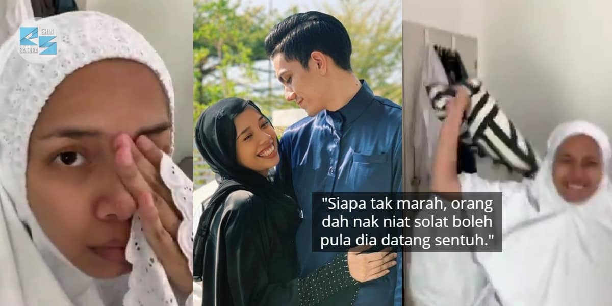 “Takkan Pernah Lupa Kenangan Kita..” – Suami Terduduk Hiba Di Sisi Jasad Isteri