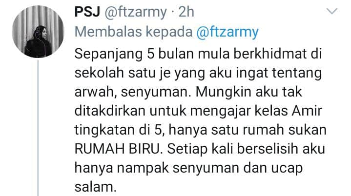 “Kematiannya Sungguh Luar Biasa” – Guru Luah Murid Titip Surat Sebelum ‘Pergi’