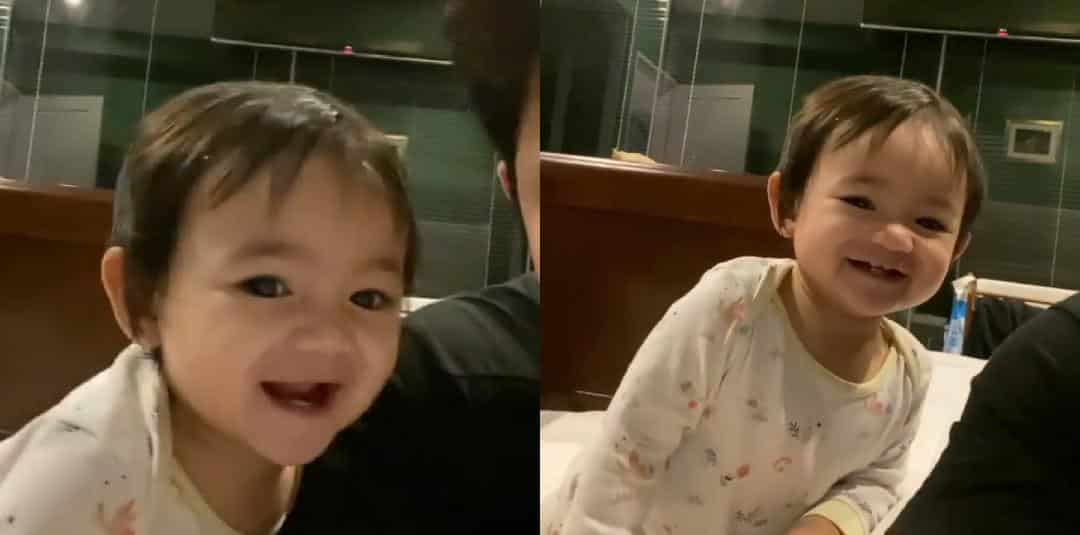 [VIDEO] Teruja Tengok Muka Sendiri, Gelagat Comel Alisa Buat Hairul Naik Geram
