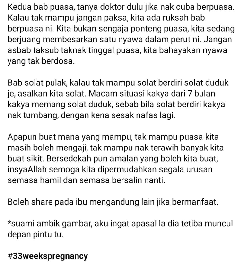 Ibu Cuak Bayi Dalam Perut Langsung Tak Gerak, Bila ‘Checkup’ Nurse Pun Terkejut
