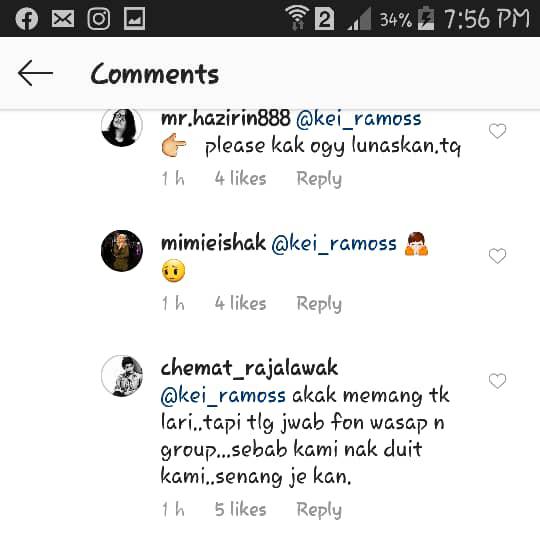 Bertegas Takkan Lari Dari Langsai Hutang, Kini Kak Ogy ‘Blocked’ Ramai Orang