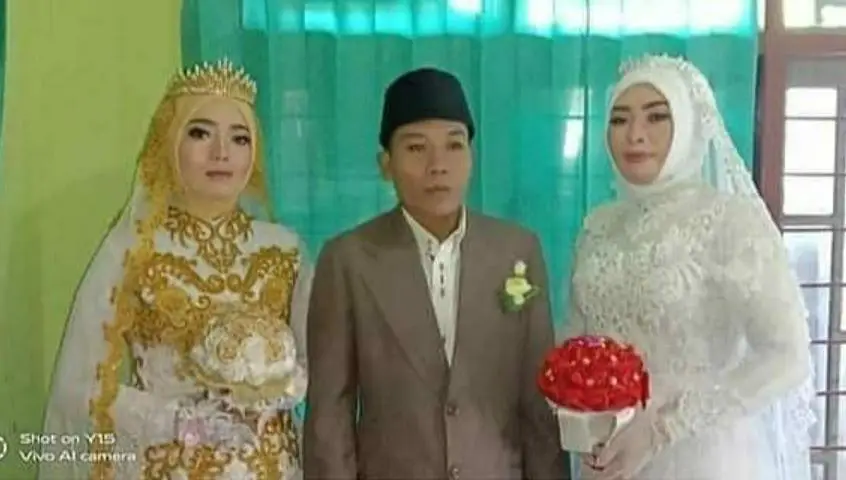 9 Tahun Hijrah Ke Malaysia, Pemuda Lombok Pulang Kahwin Dua Isteri Sekali Gus