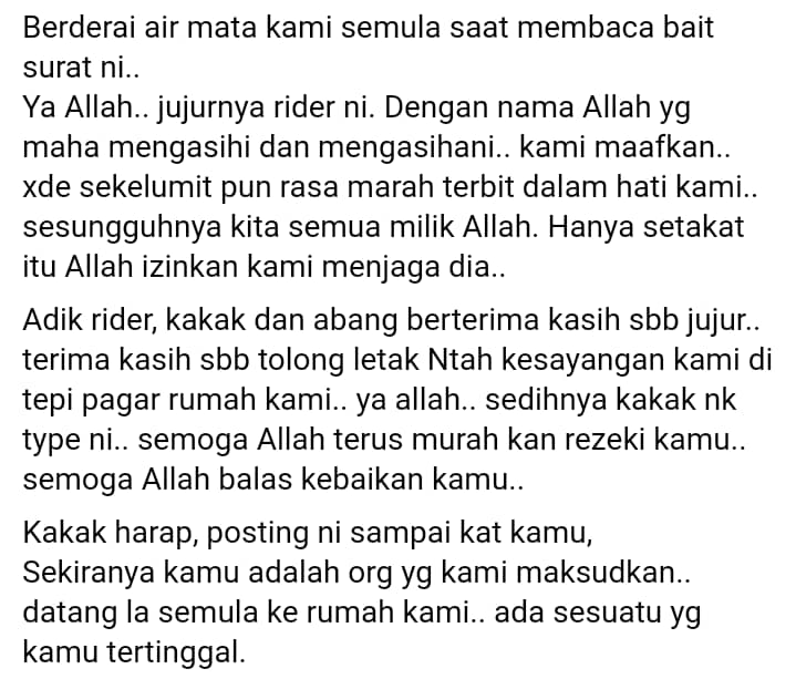 Dah 2 Hari Kucing Ajal,Pemilik Tahu Kisah Sebenar Bila Pelaku Mengaku Guna Nota
