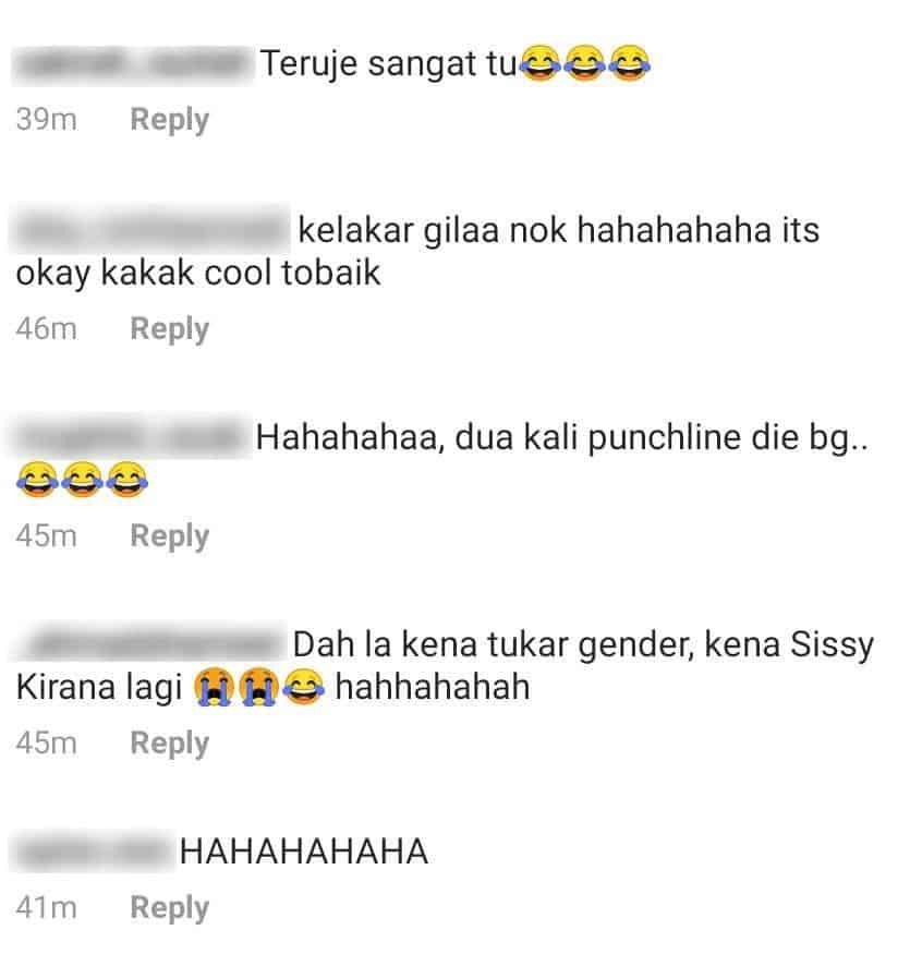 [VIDEO] Tersasul Sebut Nama, Lawak Habis Tengok Sissy Imann Layan Ragam Peminat