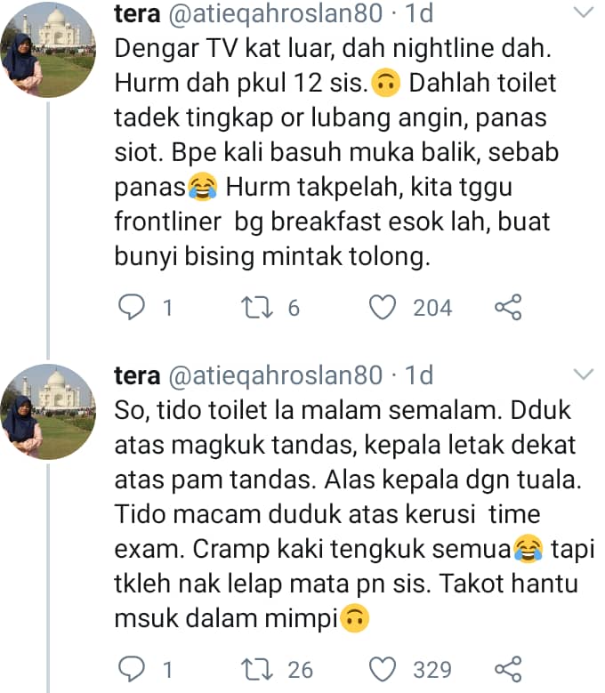 24 Jam Tak Makan Langsung, Gadis Kongsi Detik Getir Terkunci Dalam Tandas Hotel