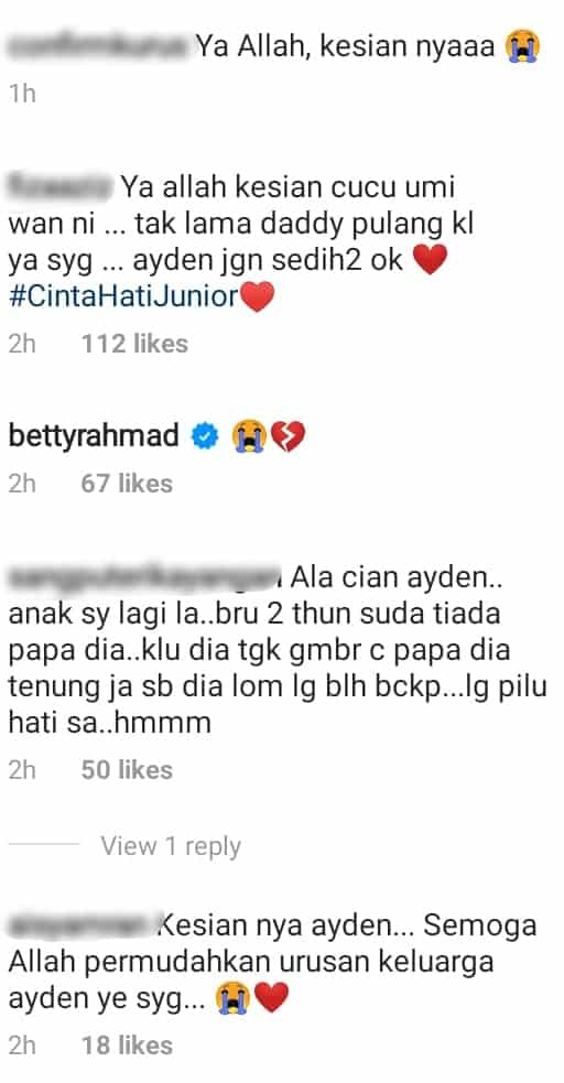 “Mau Masuk Singapore”- Dah Berbulan Tak Jumpa, Ayden Meraung Rindu Aliff Aziz