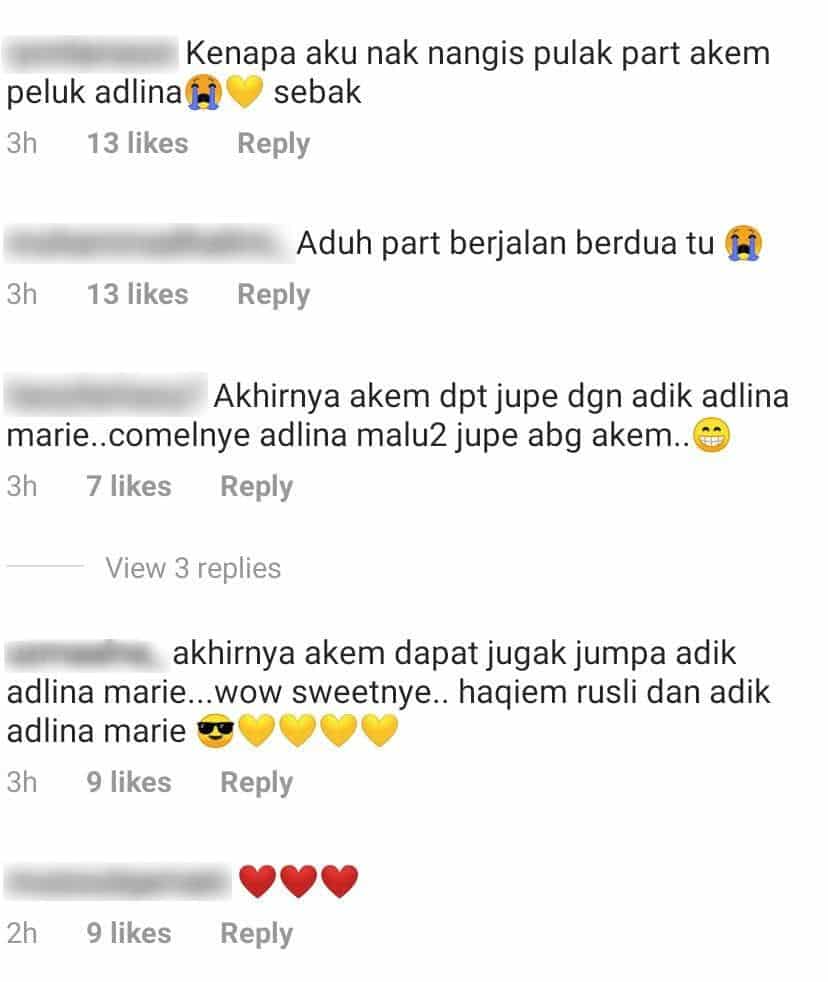Pertemuan Kali Pertama Adlina Marie & Haqiem Rusli Penuh Sweet & Undang Sebak