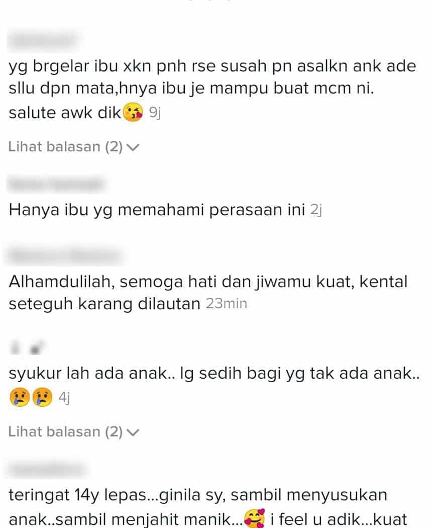 [VIDEO] Ibu Sibuk Urus Tempahan Baju, Tapi Anak Cuit Tumpuan Sentiasa Behave