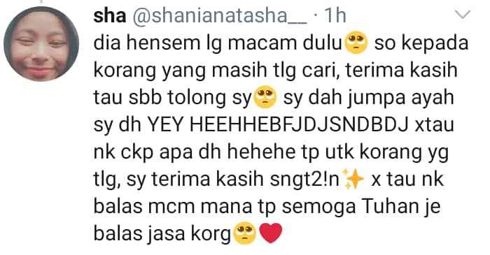 Terpisah Lepas 12 Tahun, Gadis Nekad Guna Kuasa Twitter Cari Ayah Akhirnya..