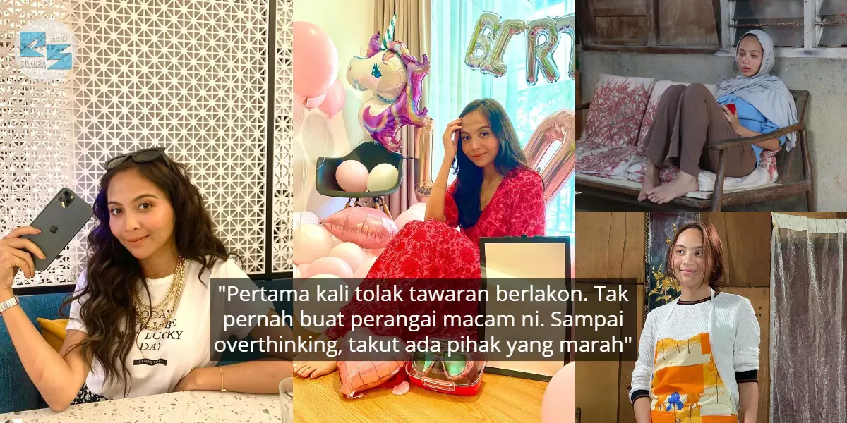Berbulan Kerja Non-Stop, Riena Diana Muntah Teruk & Nekad Tolak Offer Berlakon
