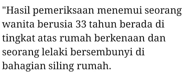 Taktik Nak Elak Tangkap Basah, Penjawat Awam ‘Kantoi’ Menyorok Atas Siling