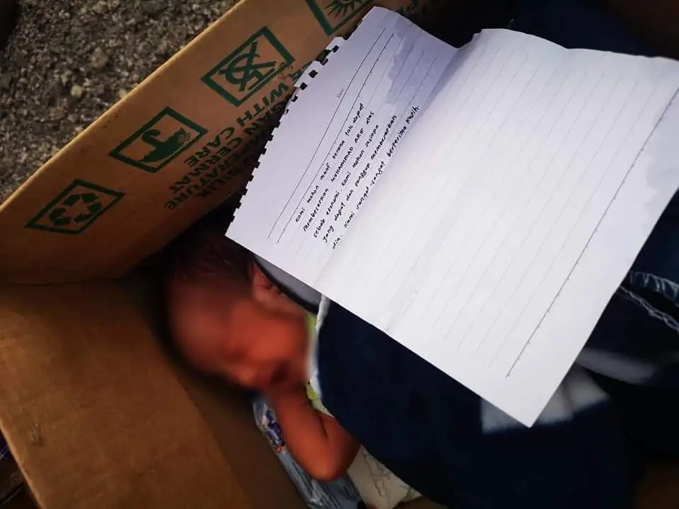 Bayi Comel Dibuang Ke Surau, Sekeping Surat Dalam Kotak Dedah Sebab Sebenar