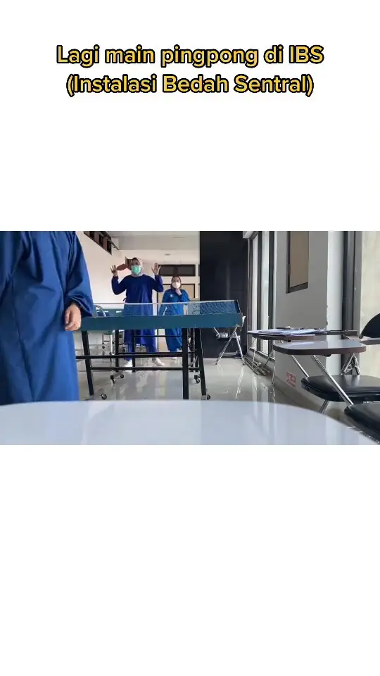 [VIDEO] Leka Main Ping Pong, Geng Nurse Terus Gelabah Bila Ketua Dah Masuk