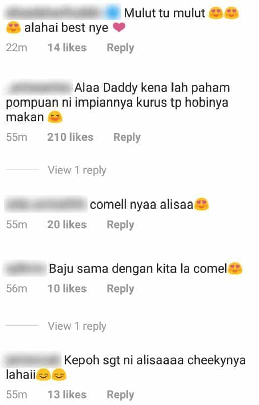 Teman Daddy Makan, Netizen Perasan Sesuatu Kat Alisa Aisyah-“Telan Air Liur..”