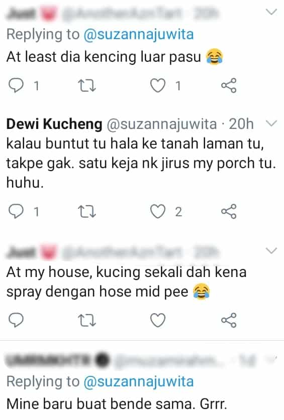Owner Dah Give Up, Laman Punyalah Luas Tapi ‘Oyen’ Pilih Kencing Atas Pasu