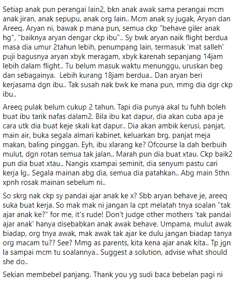 Anak Tumpahkan Beras, Tapi Sedih Bila Mak-Mak Pertikai Cara Didikan Tak Betul..