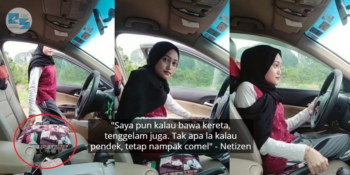 Gigih Tekan Kunci & Jenguk Tingkap, Sekali Aunty Malu Sendiri Tersilap Kereta