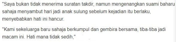 Tak Sanggup Hadap Soalan Anak, Balu Anggota TLDM Akui Sukar Maafkan Suspek..