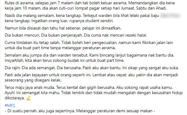 ‘Kantoi’ Dengan Warden Sebab Fly Hostel, Allahu Sebaknya Bila Tahu Hal Sebenar