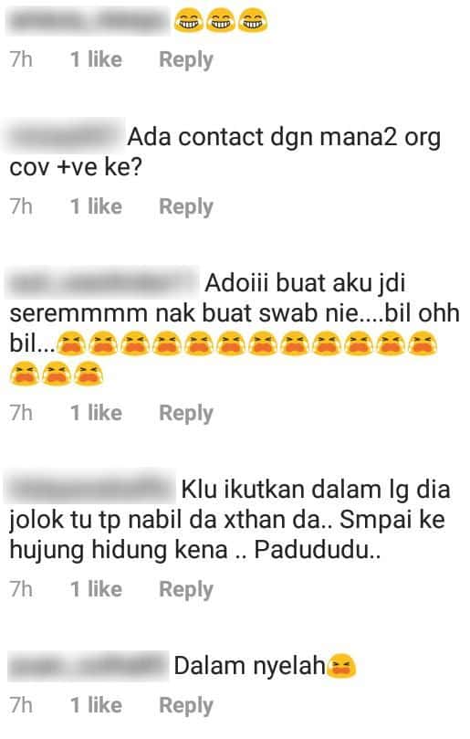 Ambil Inisiatif Kuarantin Diri, Ramai Seriau Tengok Nabil Ahmad Buat Swab Test