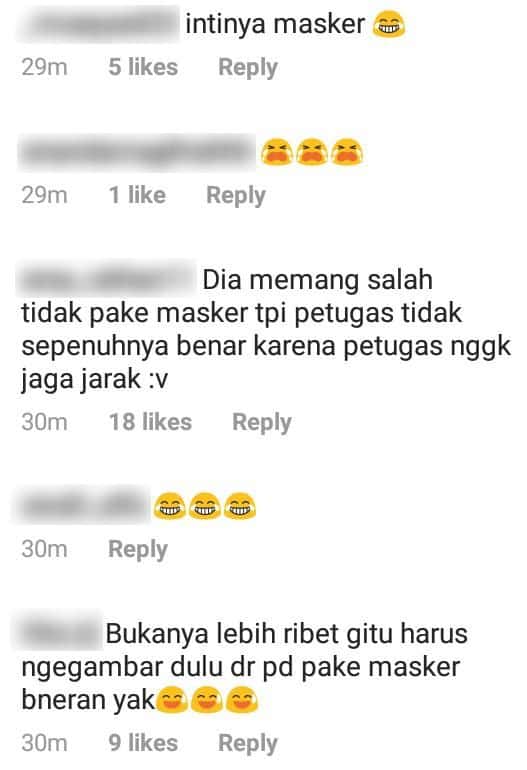Cuak Kena Tahan Polis, Lelaki Sanggup ‘Tepek’ Krim Jadi Pengganti Face Mask